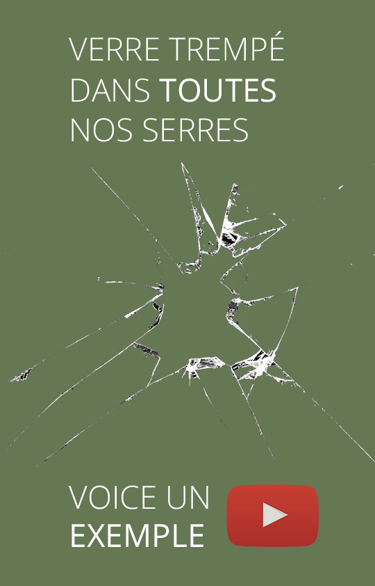 serre verre trempe